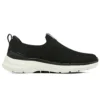Go Walk 6 Warnock Herr Slip-on ”Svart”