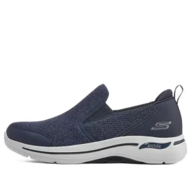 Go Walk Arch Fit Low-Top Lazy Skor Marinblå