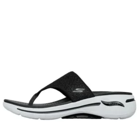 Go Walk Arch Fit Sandal ”Black White”