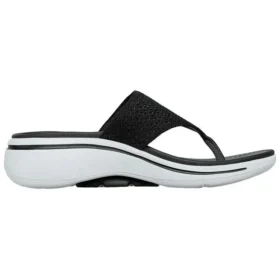 Go Walk Arch Fit Sandal ”Black White”