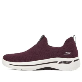 Go Walk Arch Fit ”Wine Red White”