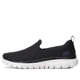 Go Walk Burst Slip On ”Black White”