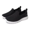 Go Walk Burst Slip On ”Black White”