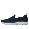 Go Walk Burst Slip On ”Navy”