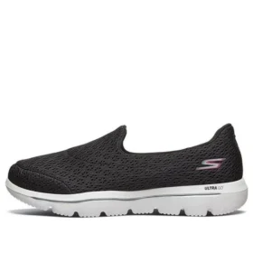Go Walk Evolution Ultra Slip-on ”Svart Vit”