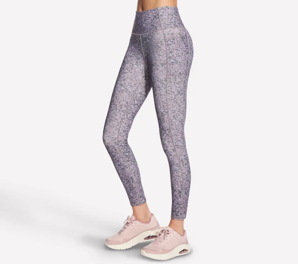 Go Walk Leggings med hög midja och tryck över hela benet Go Walk Leggings med hög midja och tryck över hela benet