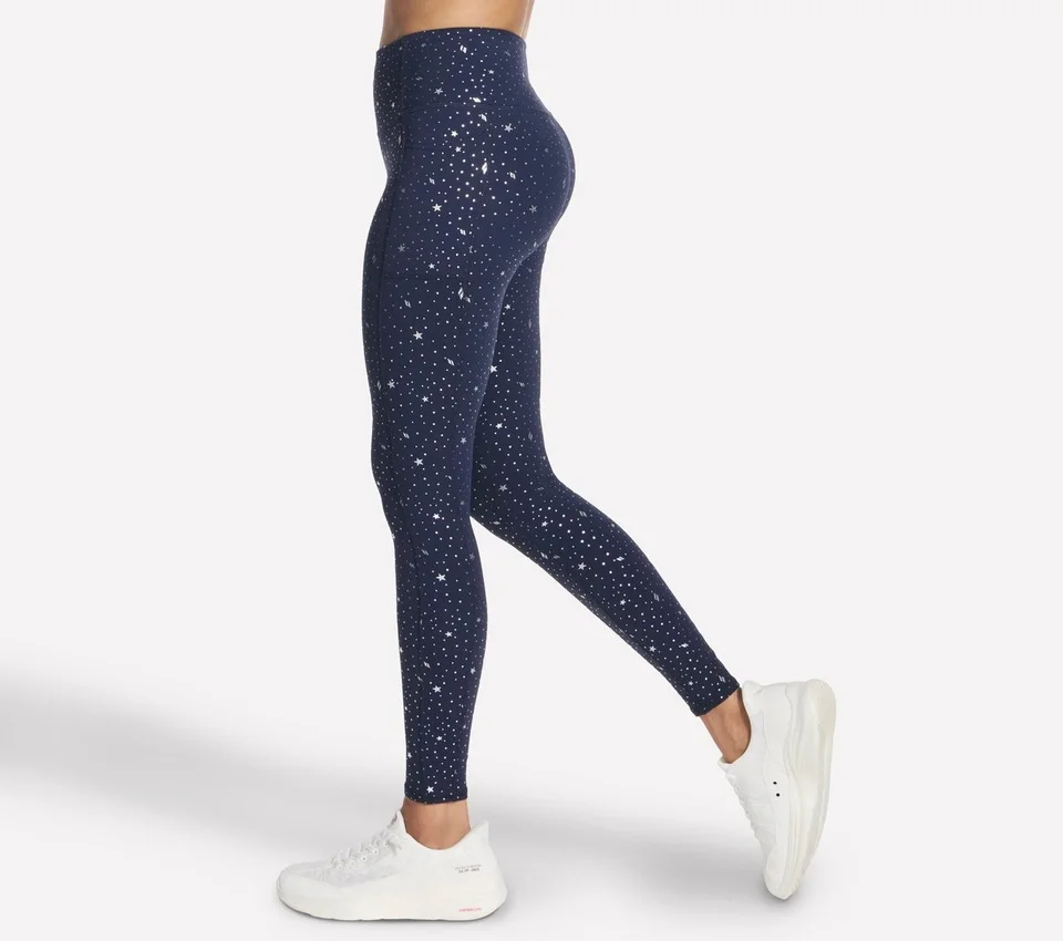Go Walk Leggings med hög midja och tryck över hela benet Go Walk Leggings med hög midja och tryck över hela benet