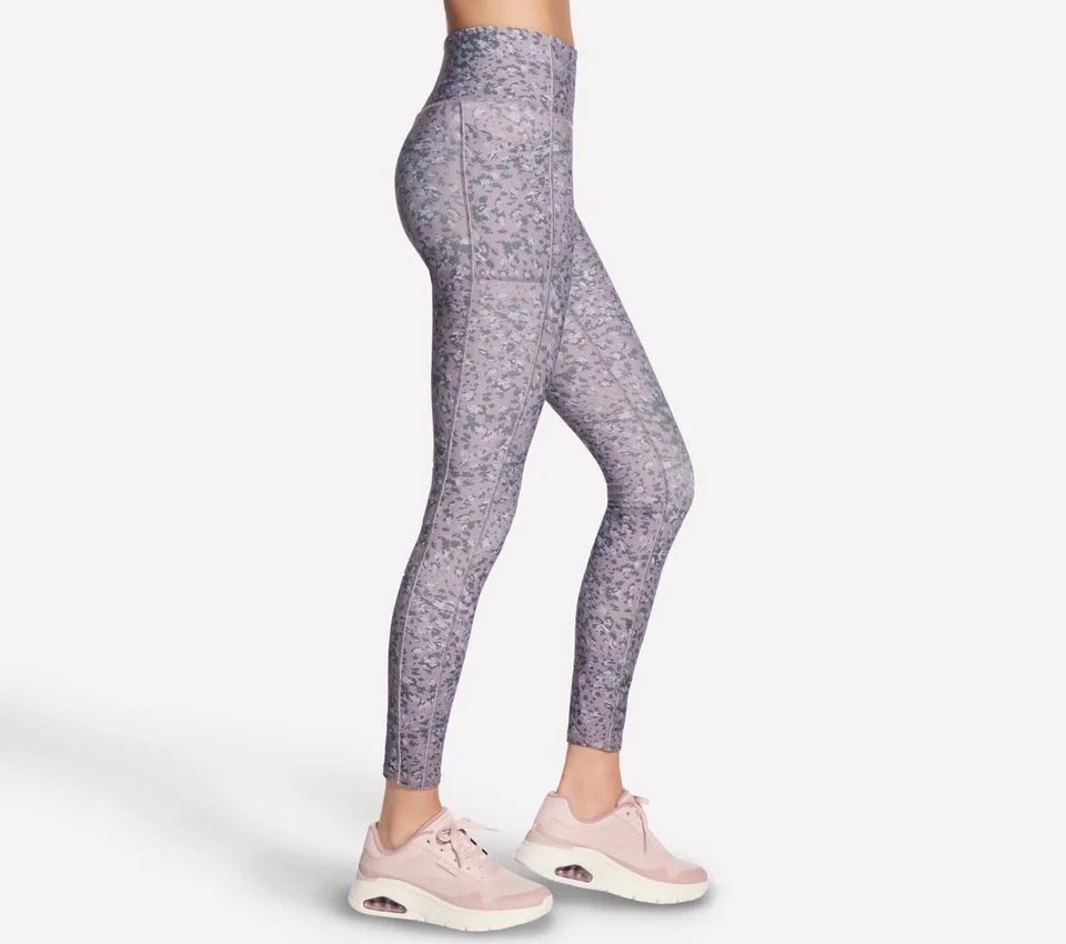 Go Walk Leggings med hög midja och tryck över hela benet Go Walk Leggings med hög midja och tryck över hela benet