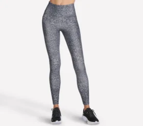 Go Walk-leggings med tryck, full längd och hög midja