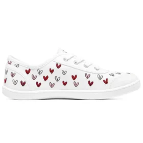 Goldcrown x Skechers Bobs B Cool låga sneakers Vit/Röd