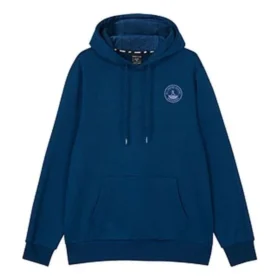 Grafisk hoodie ”Blue Black White”
