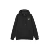 Grafisk hoodie ”Blue Black White”