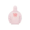 Grafisk hoodie ”Pink”