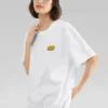 Grafisk T-shirt ”White Black Red”