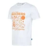 Grafisk T-shirt ”White Orange”
