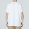 Grafisk T-shirt ”White Orange”