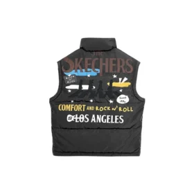 Graphic Vest ”Black Yellow Blue”