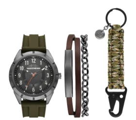 Gunmetal-klockset i nylon