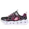 Heart Lights Low-Top K Svart/Rosa