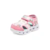 Heart Lights Sandaler ”Pink White”