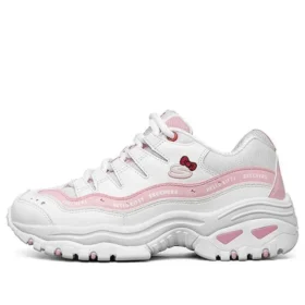Hello Kitty x Skechers Low-Top Rosa/Vit