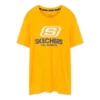 Herr Skechers Logo kortärmad guld