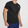 Herr Skechers Träning Löpning Sport Stickad Kortärmad Svart