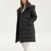 Hooded Down Jacket ”Black”