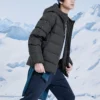 Hooded Down Jacket ”Black”