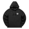 Hoodie med tryck ”Black White”