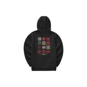 Hoodies med CNY-logotyp ”Svart”