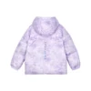 Huvtröja med dunfyllning ”Purple White”