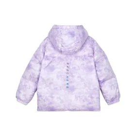Huvtröja med dunfyllning ”Purple White”