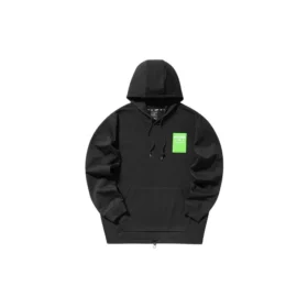 Huvtröjor med tryck ”Black White Green”