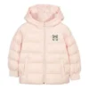 Jacka med tryckt logotyp ”Pink Black White”