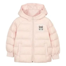 Jacka med tryckt logotyp ”Pink Black White”