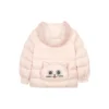 Jacka med tryckt logotyp ”Pink Black White”