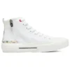 James Goldcrown x Skechers New Moon High-Top Canvasskor White
