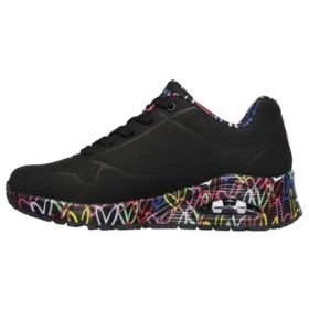 James Goldcrown x Skechers Uno låga löparskor Svart