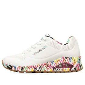 James Goldcrown x Skechers Uno Low löparskor, vita