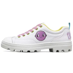 Jeremyville x Skechers Roadies låga canvasskor, vita Jeremyville x Skechers Roadies låga canvasskor, vita