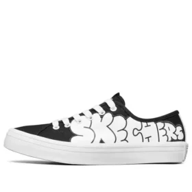 Jeremyville x Skechers V”Lites låga sneakers Svart/Vit