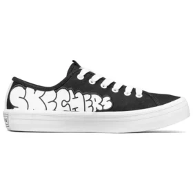 Jeremyville x Skechers V”Lites låga sneakers Svart/Vit