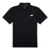 Klassisk polotröja med logotyp ”Black White”