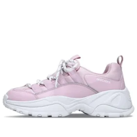 Kozmiks låga Daddy-skor Rosa/Vit