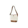 L.A. Tote Bag ”White Brown”