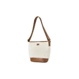 L.A. Tote Bag ”White Brown”