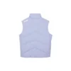 Letter Printed Down Vest ”Black Purple Pink”