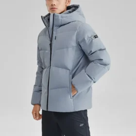 Lifestyle-serie varm dunjacka ”Grey”