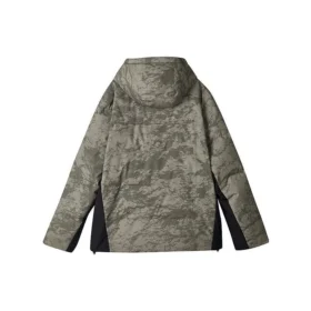 Lifestyle-serien Water Repellent dunjacka med huva ”Olive Green Black”